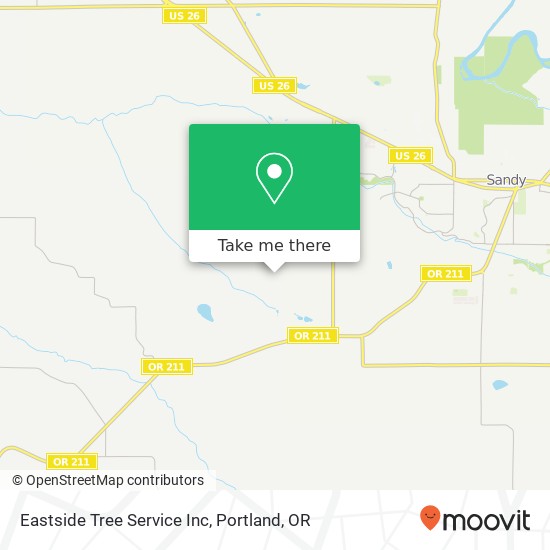 Eastside Tree Service Inc map