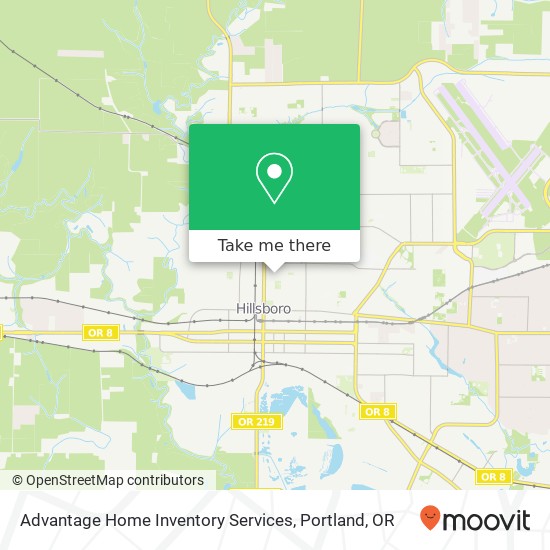 Mapa de Advantage Home Inventory Services