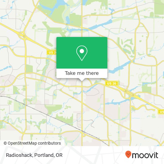 Radioshack map