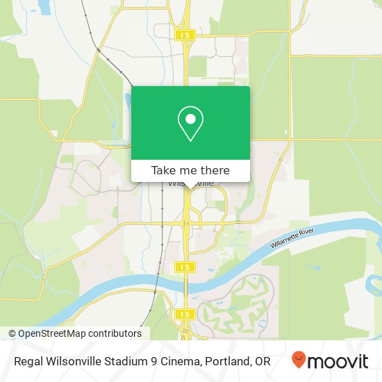 Regal Wilsonville Stadium 9 Cinema map