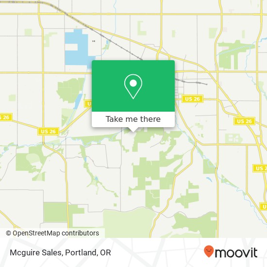 Mcguire Sales map