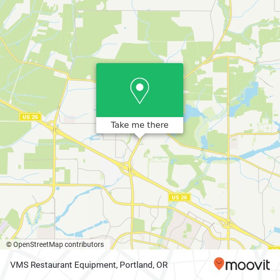 VMS Restaurant Equipment map