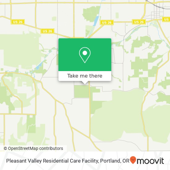 Mapa de Pleasant Valley Residential Care Facility