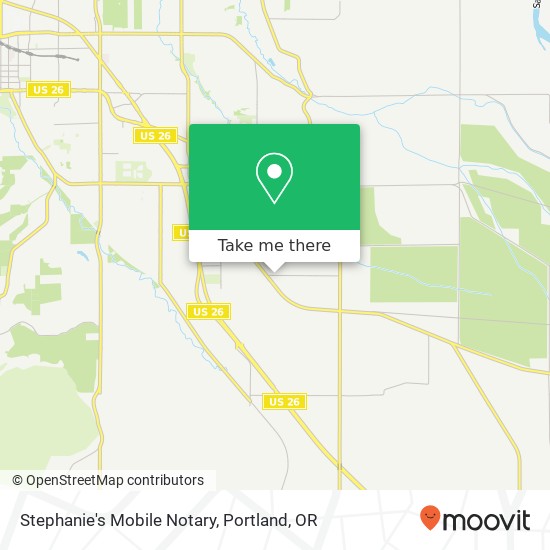 Mapa de Stephanie's Mobile Notary