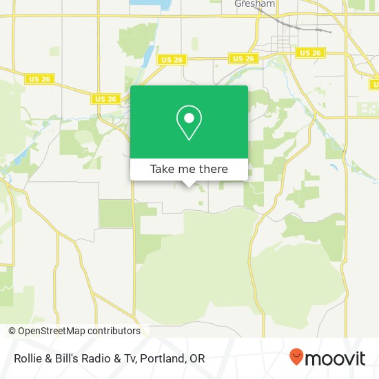 Mapa de Rollie & Bill's Radio & Tv