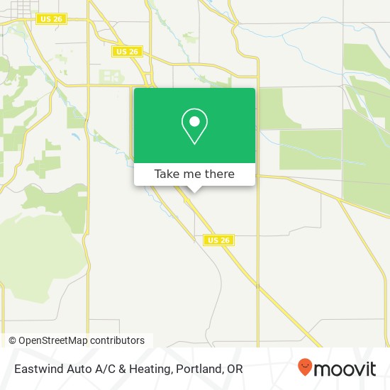 Mapa de Eastwind Auto A/C & Heating