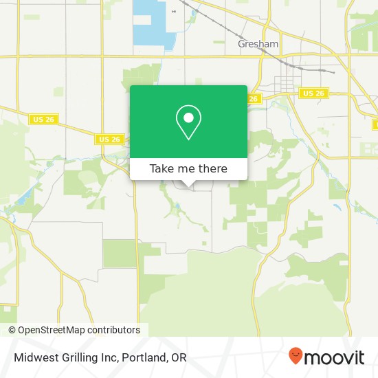 Mapa de Midwest Grilling Inc