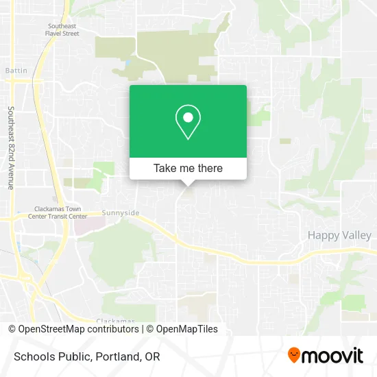 Mapa de Schools Public
