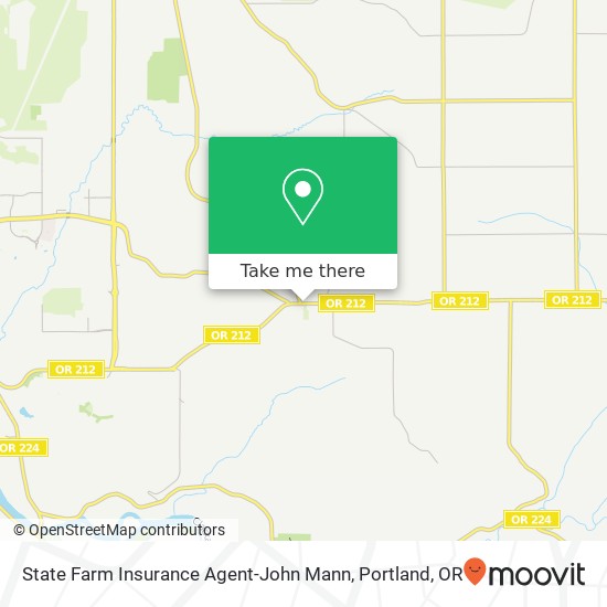 Mapa de State Farm Insurance Agent-John Mann