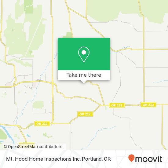 Mt. Hood Home Inspections Inc map