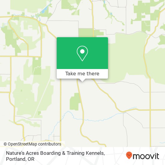 Nature's Acres Boarding & Training Kennels map
