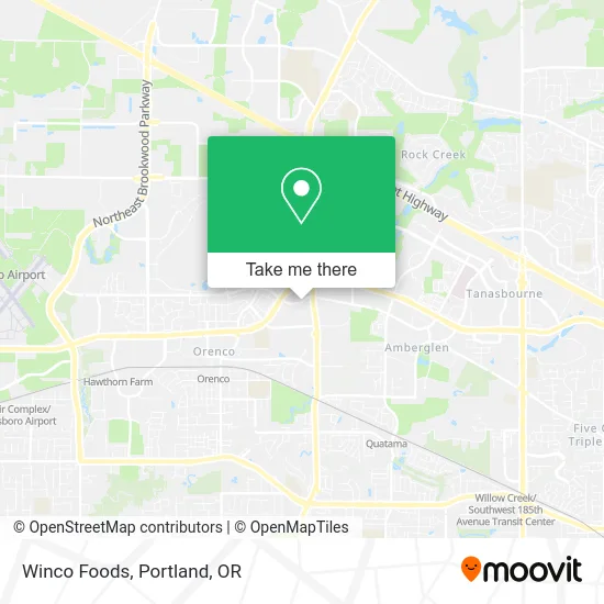 Winco Foods map