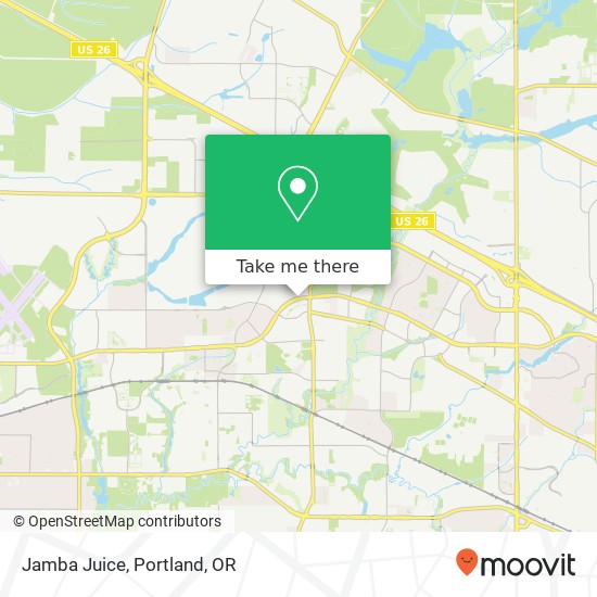 Jamba Juice map