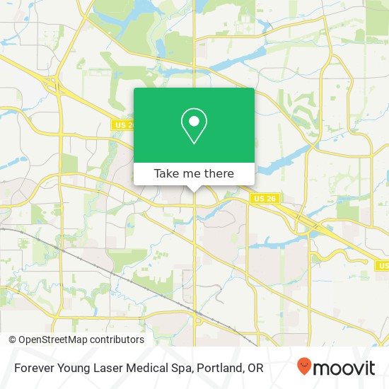 Mapa de Forever Young Laser Medical Spa