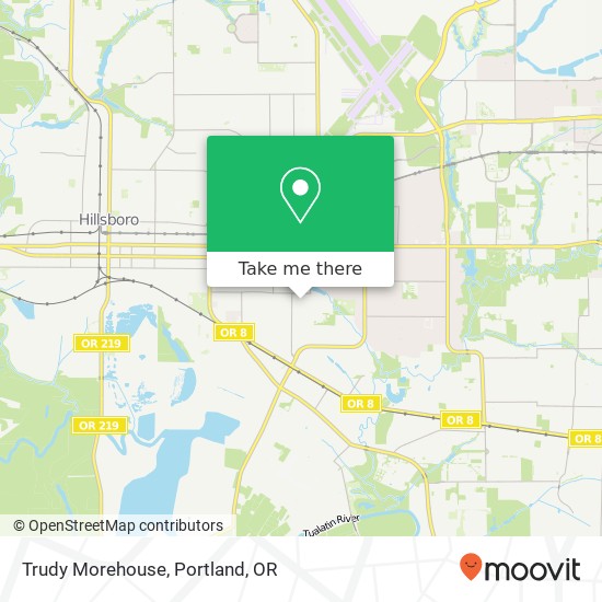 Trudy Morehouse map