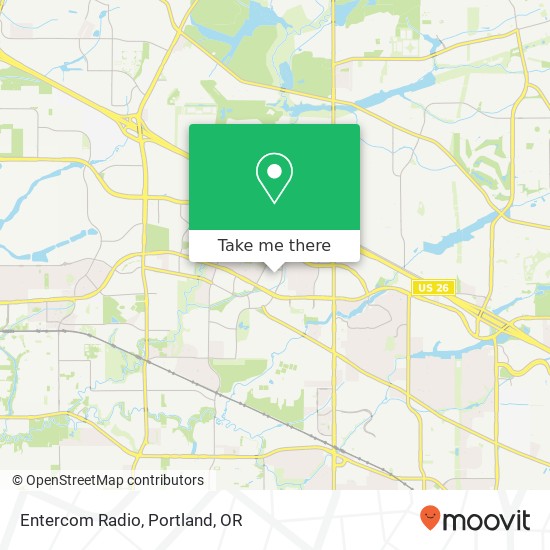 Entercom Radio map