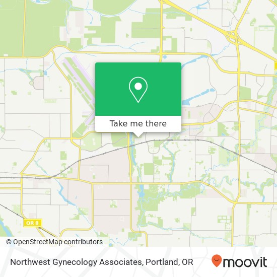 Northwest Gynecology Associates map