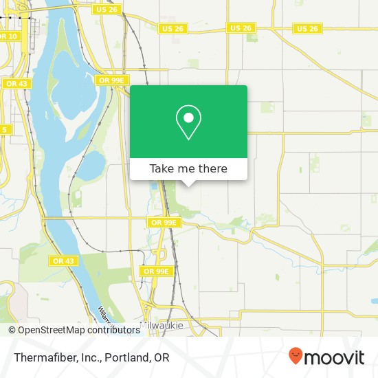 Thermafiber, Inc. map