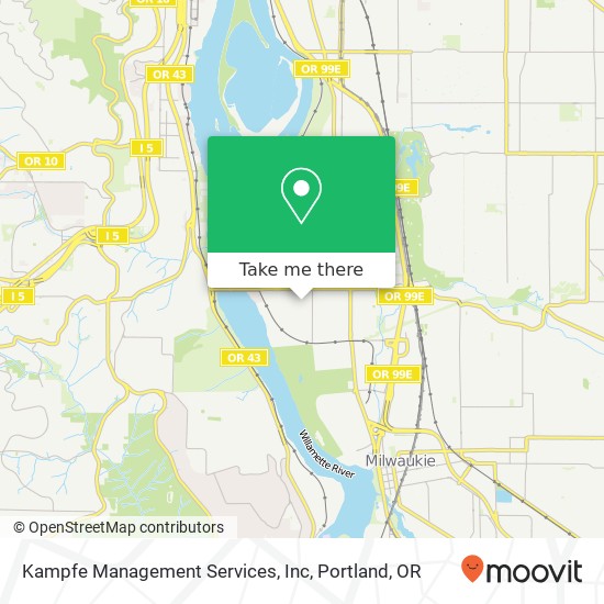 Kampfe Management Services, Inc map