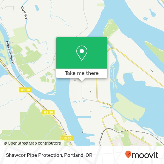 Shawcor Pipe Protection map