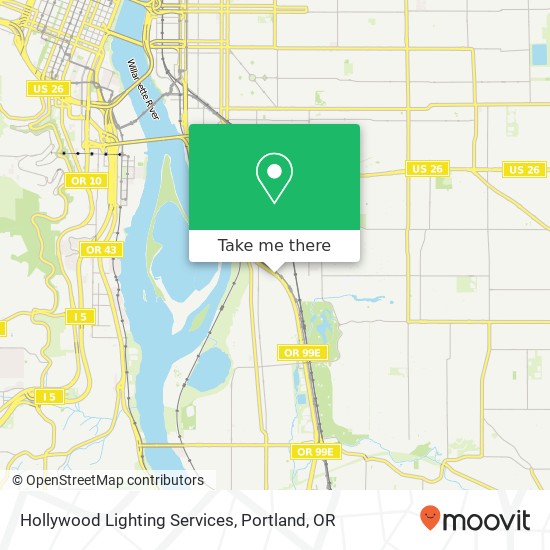 Hollywood Lighting Services map