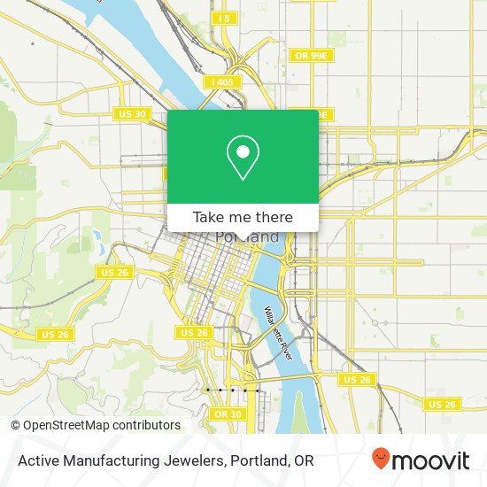 Active Manufacturing Jewelers map