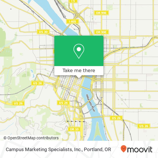 Mapa de Campus Marketing Specialists, Inc.