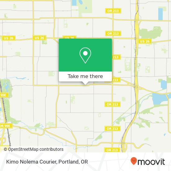 Kimo Nolema Courier map