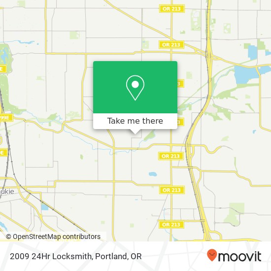 2009 24Hr Locksmith map