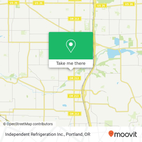 Independent Refrigeration Inc. map