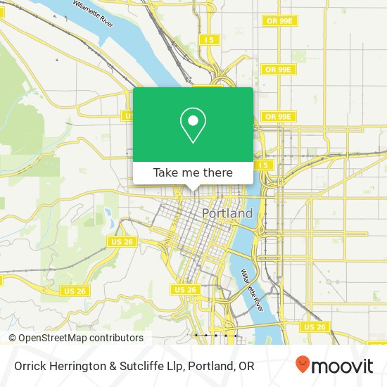 Mapa de Orrick Herrington & Sutcliffe Llp