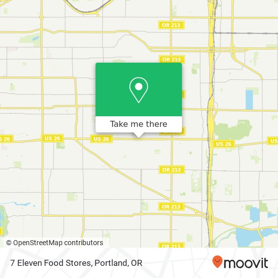 Mapa de 7 Eleven Food Stores