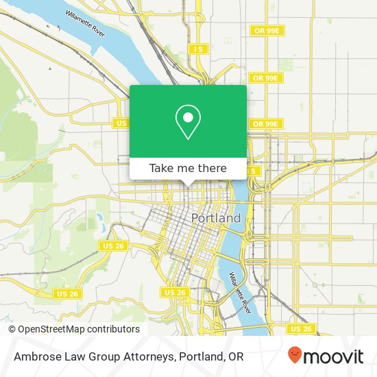 Mapa de Ambrose Law Group Attorneys