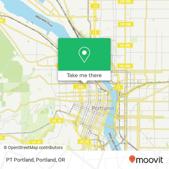 PT Portland map