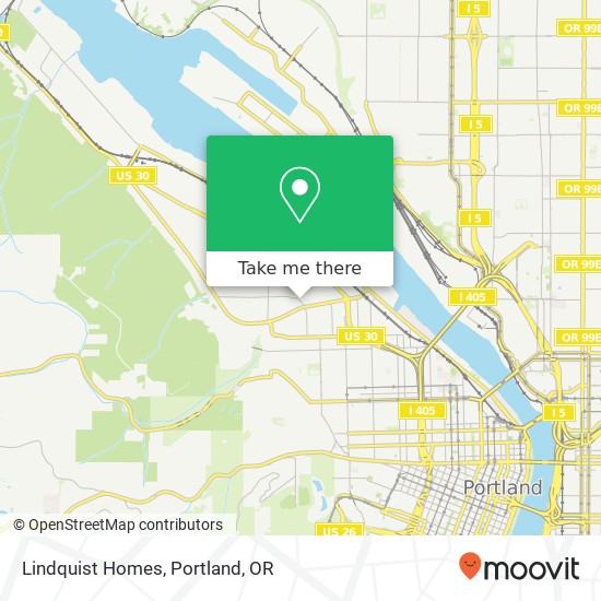 Lindquist Homes map