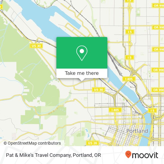 Mapa de Pat & Mike's Travel Company