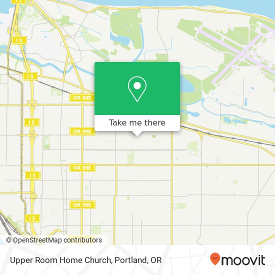 Upper Room Home Church map