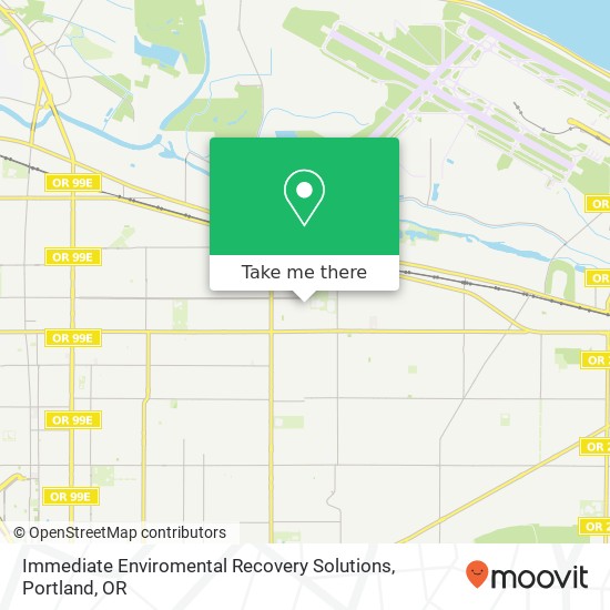 Immediate Enviromental Recovery Solutions map