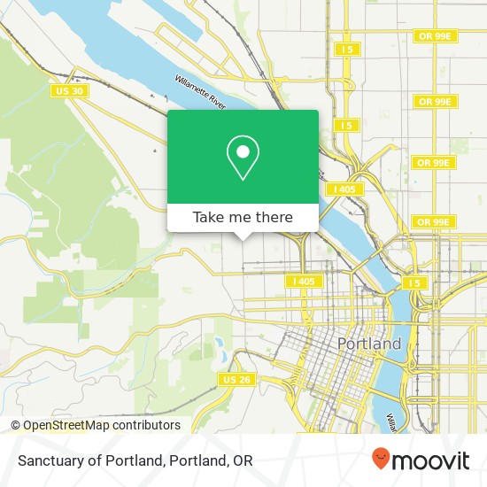 Mapa de Sanctuary of Portland