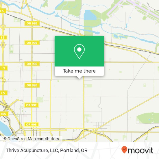 Thrive Acupuncture, LLC map