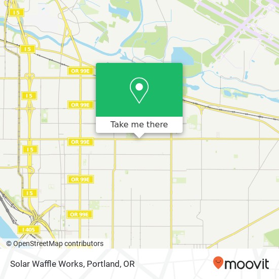 Solar Waffle Works map