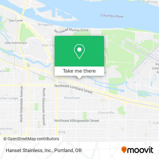 Hanset Stainless, Inc. map