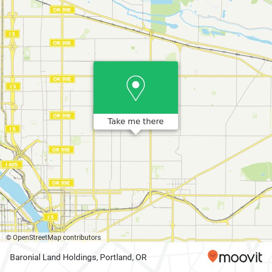 Baronial Land Holdings map