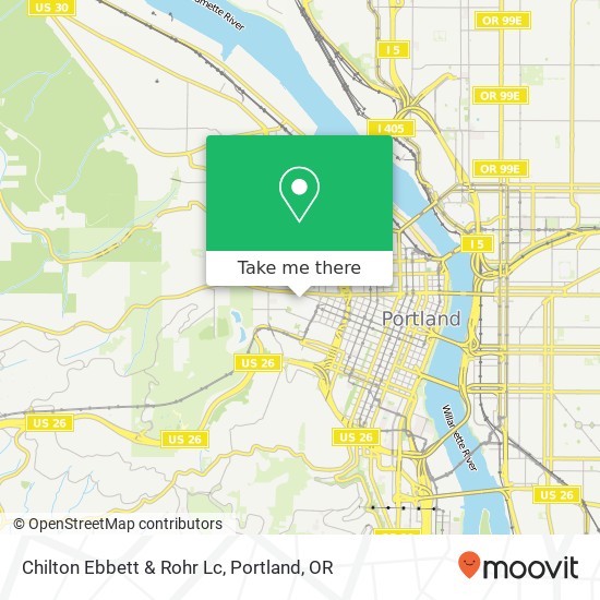 Chilton Ebbett & Rohr Lc map