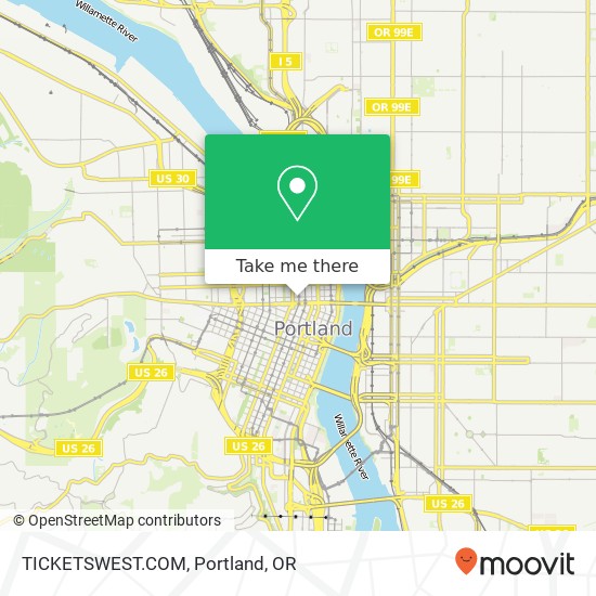 TICKETSWEST.COM map