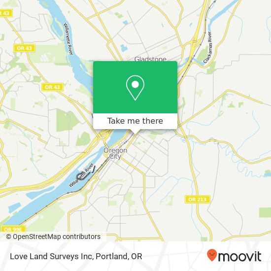 Mapa de Love Land Surveys Inc