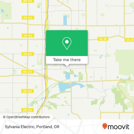 Sylvania Electric map