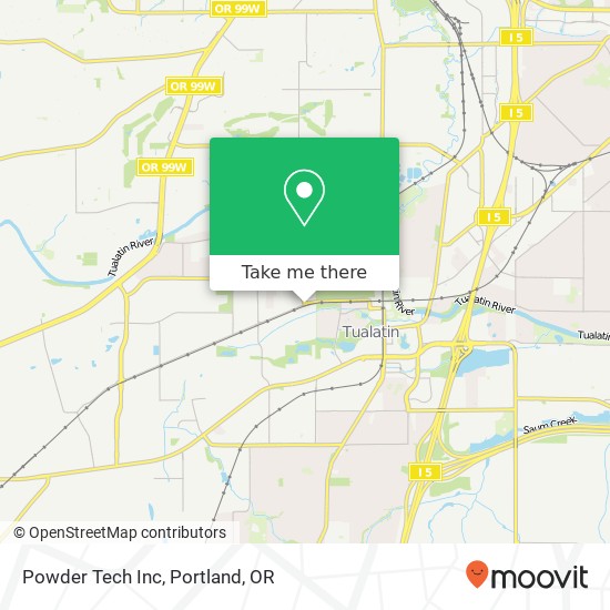 Powder Tech Inc map