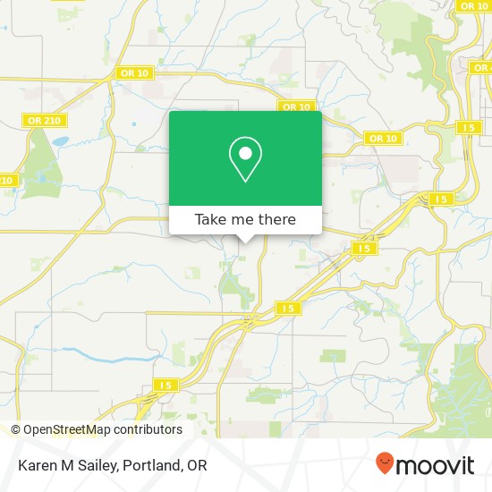 Karen M Sailey map