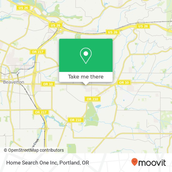 Mapa de Home Search One Inc